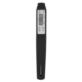 Thermometer, 1Pc Reading Digital Food Thermometer Kitchen Cooking BBQ Meat Probe (Black)