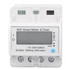 Smart Energy Meter DIN Rail Digital Display Electric Meter WiFi