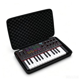 XANAD Hard Case for Akai Professional MPK Mini IV MIDI Controller, Black