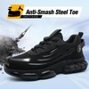 Steel Toe Shoes for Men Women,Work Shoes with Air Cushion,Prestivos