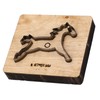 Leather Cutting Die Horse Shape Sharply Clean Edge Alloy Steel