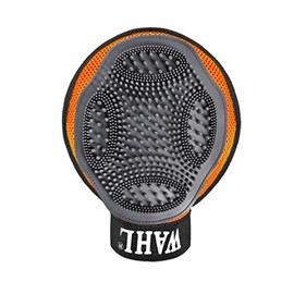 Wahl Pet Grooming Glove, Mitten Grooming Brush, Animal Grooming Glove, Deshedding Brush, Flexible Rubber Bristles, Stroke Brush, Dog Glove Brush, Easy Brushing