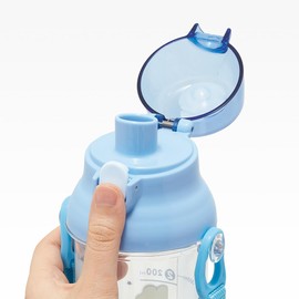 Skater PSB5TRC-A Kids Clear Plastic Water Bottle, 480ml Cinnamoroll, Starry Sky Sanrio, Graduated Hydration Management