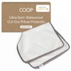 Coop Home Goods Ultra-Tech Waterproof Cut-Out Pillow Protector – Zippered