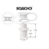 Igloo Replacment Triple Snap Drain Plug