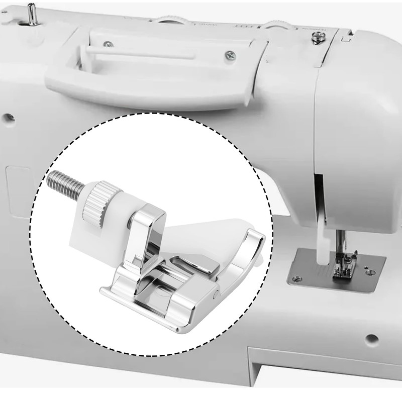 ECSiNG 1x Piedino per Orlo Invisibile 7308P Compatibile con SINGER