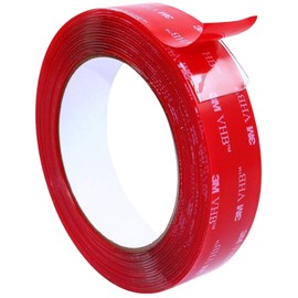 4910 VHB Tape: 1 in. x 15 ft. (Clear) + IPA Surface Preparation Wipe