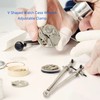 V Shaped Watch Case Back Opener Wrench Alloy Adjustable Large