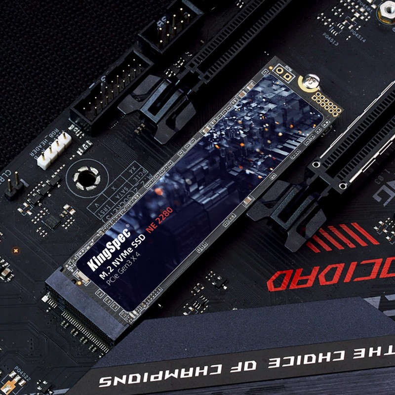 KingSpec SSD 512GB, M.2 NVMe Gen3x4 SSD 2280 - Up
