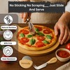 INOVODA Pizza Peel Set -12” Pizza Paddle Board with Handle,