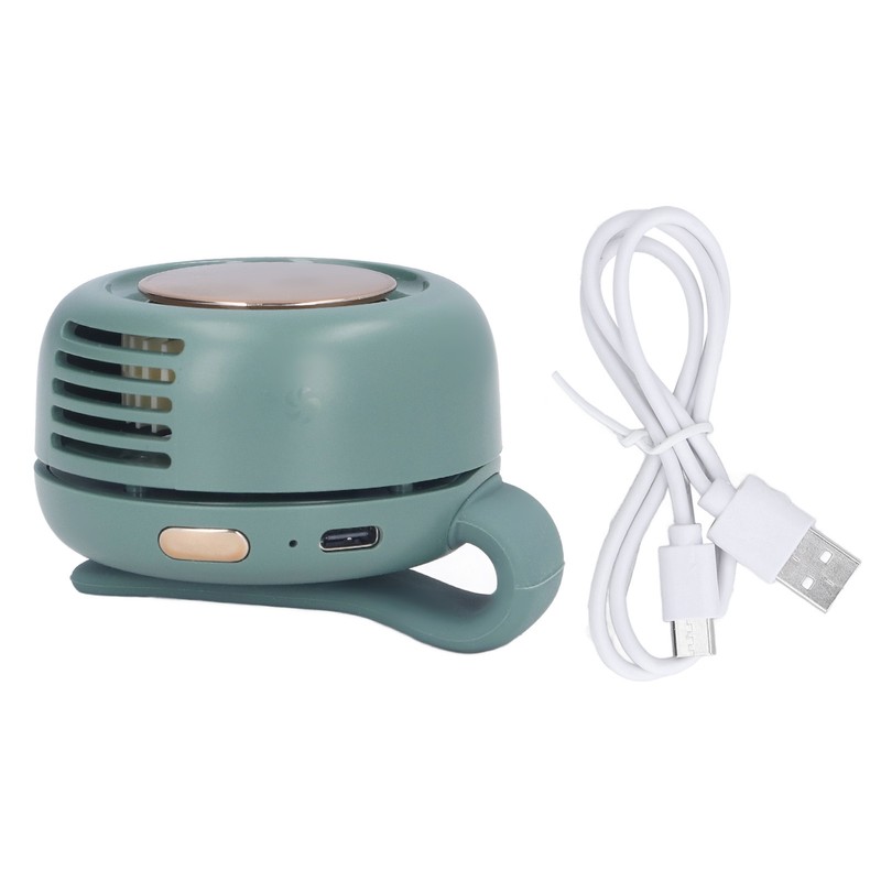 MF019 USB Rechargeable Portable Fan Silent Small Whirlwind Fan for