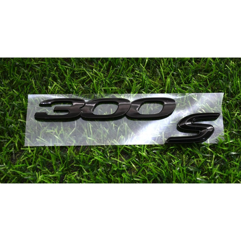 1pc Custom 300-S Trunk Emblem Nameplate 3D Badge Replacement for