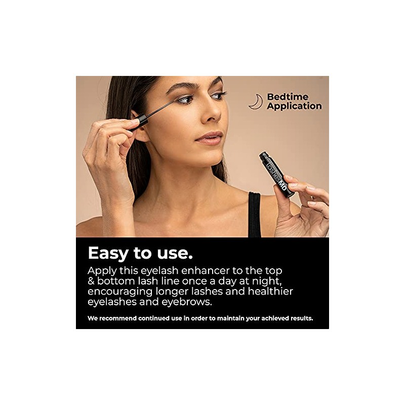LashesMD Eyelash Growth Serum & Eyelash Conditioner for Naturally Fuller