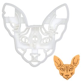Sphynx Cat 3rd Eye Cookie Cutter 1 Piece. Bakerlogy