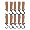 SOREIA Lantern Hooks, Set of 10, S Shaped Hooks, PU