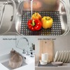 Top-spring 2 Pack Kitchen Sink Mat for Stainless Steel/Ceramic Sinks,
