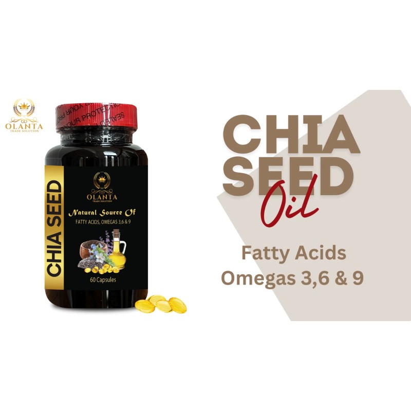 CHIA SEED SUPPLEMENT - chia seeds organic, Plant-Based Omega 3