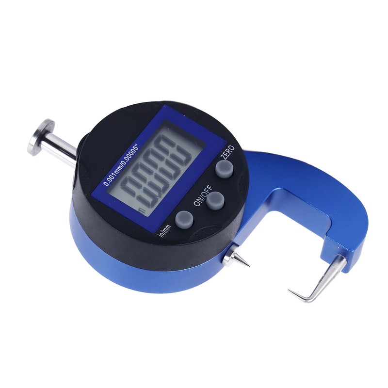 Micro Digital Thickness Gauge 0.0005in 0.01mm High Accuracy Thickness Measuring