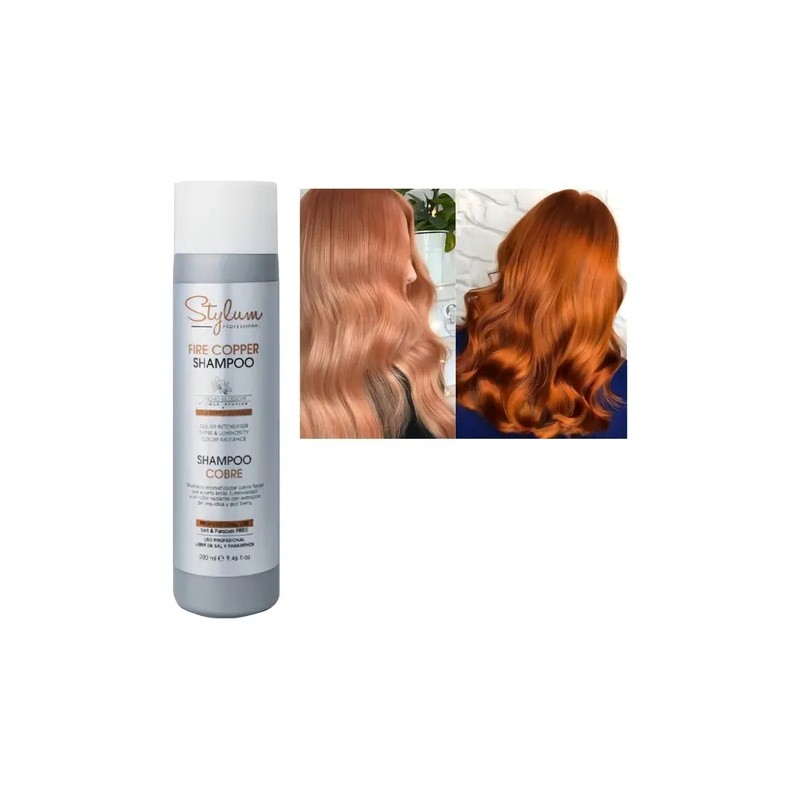 Shampoo Para Tonos Cobrizos Flores De Orquídea + Berry