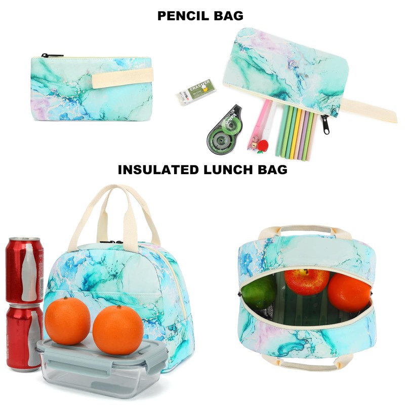 Esfoxes School Backpack for Girls, Kids Teens School Bags Bookbags