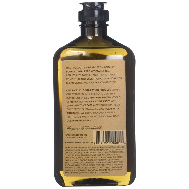 Further Glycerin Soap- 16 oz. Dish Soap