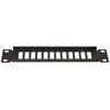Delock 10 Inch Fibre Optic Patch Panel 12 Port for