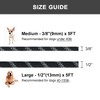 Petarea 5 FT Slip Lead Dog Leash, Heavy Duty Rope