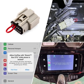 21ST Apple Carplay Jumper Plu for Harley 2019-2023 Road Glide FLTRX w/Boom GTS Radio