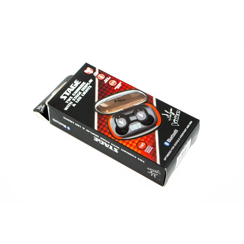 The Voice: Stage Earbuds with Power Display and LED lights