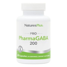 Natures Plus PharmaGaba 200mg Capsules