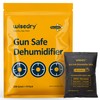 wisedry 200 Grams x 2 Packs Gun Safe Dehumidifier, Reusable