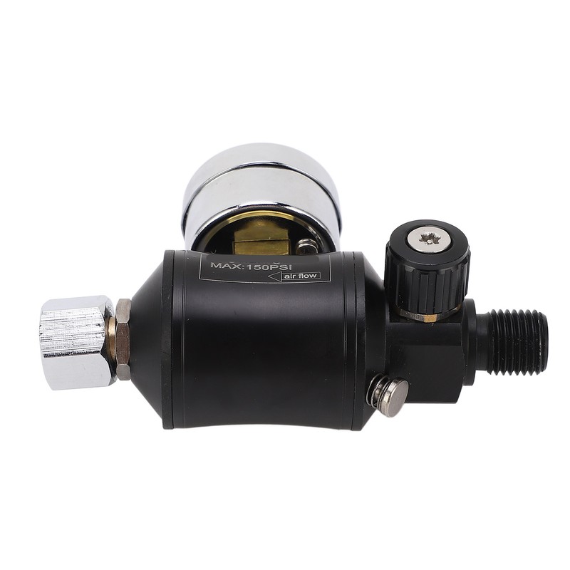 Air Pressure Regulator Filter Pneumatic Adjusting Valve with Gauge for