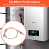 2Pcs M8 Thread Thermocouple Probe, Universal Thermocouple Fireplace Gas Stove