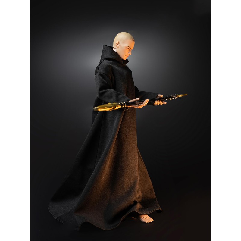 Fremego 1/6 Scale War Robe Robed Wizard Cloak Long Sleeved