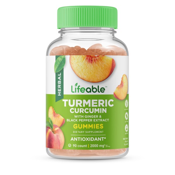 Lifeable Lifeable Turmeric Curcumin with Ginger & Black Pepper Extract