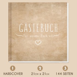 Sophies Card World Guest Books Wedding – 4 Different Designs