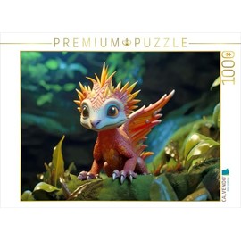 CALVENDO Puzzle Toy Dragon | 1000 Pieces Size 25" x 19"
