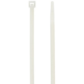 Eagle Aspen 501028 Temperature-Rated Cable Ties, 100 pk (White, 7.5")