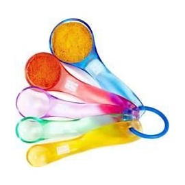 TOYSREX -Measuring-Spoons 5 pcs-Set-Kitchen-Utensil cooking baking uk
