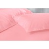 Microfibre Duvet Cover Set, Ultra Soft Bedding, 100% Polyester (Pink,