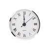 MovFlax Mini Round Quartz Clock Insert, 3-1/8 Inch (80 mm),
