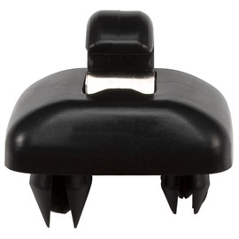 ZEALfix Sun Visor Clip Holder Black for A1 A3 A4 A5 Q3 Q5 8E0 857 562 Hook Holder Hanger Replacement 8E0857562 for A udi Pack of 1