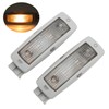 2pcs Rear Reading Dome Light 3B0947291 Gray Shell High Brightness