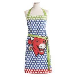 Coucke Printed Apron, Cotton Pop, Made in France