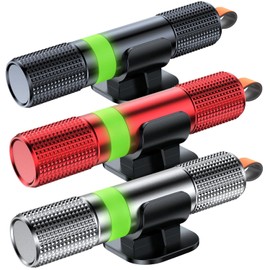2 in 1 Seat Belt Cutter Emergency Hammer, 3 Pieces Safety Hammer with Belt Cutter