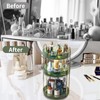 Asayuee 360 Rotating Perfume Organizer,3 Tier Large Capacity Make Up