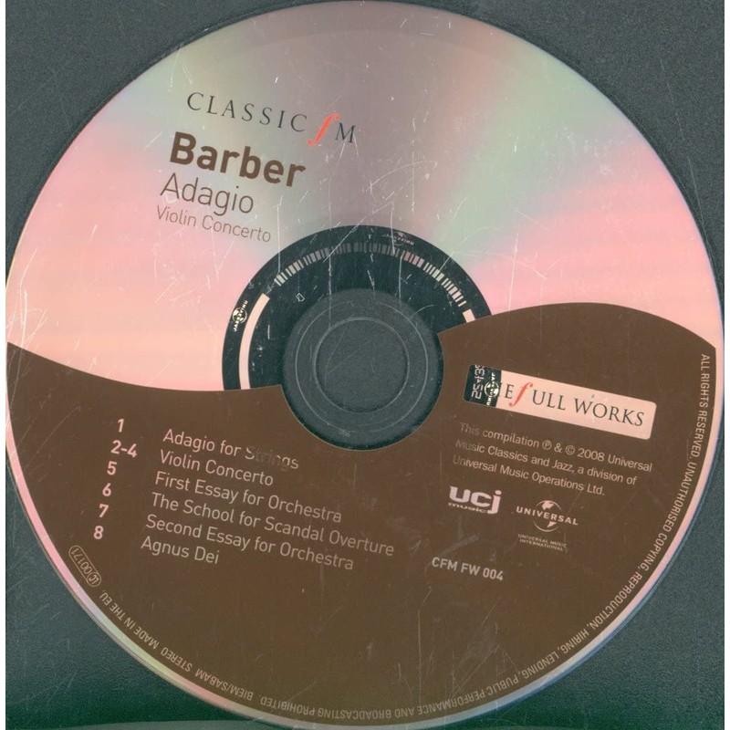 Barber: Adagio, Violin Concerto