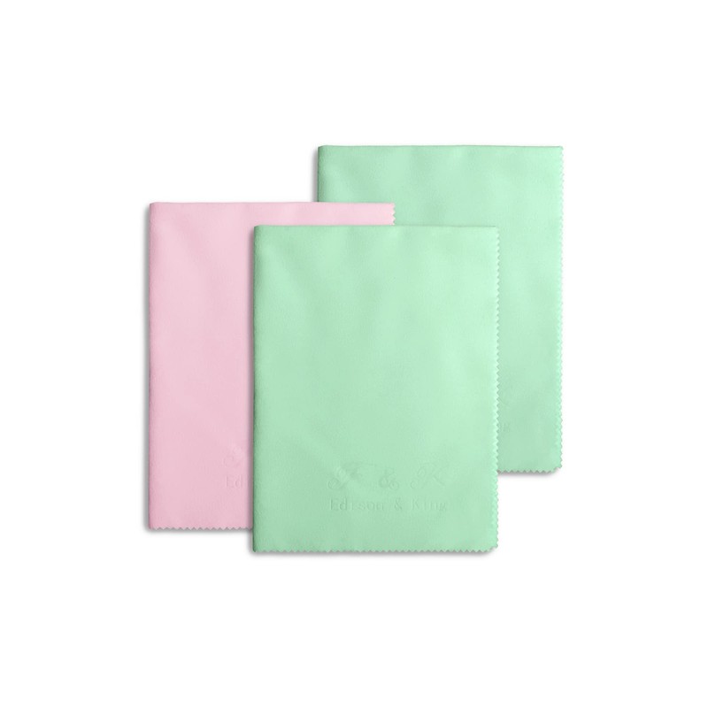 3 XXL Glasses Cleaning Cloths – Absorbent Microfibre Cloths –