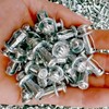 Springtok 60pcs Petal Shaped Expanded Metal Rivet Lock Nut Set,