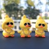 wonuu Shaking Head Duck Cool Car Dashboard Decorations Cute Doll